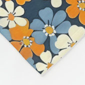 Ditsy Blume Pattern Fleecedecke (Ecke)