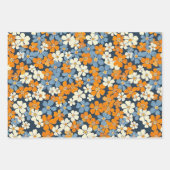 Ditsy Blume Pattern Geschenkpapier Set (Vorderseite)