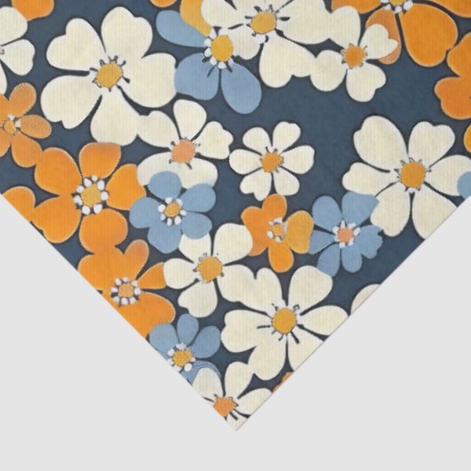 Ditsy Blume Pattern Seidenpapier (Ausschnitt)