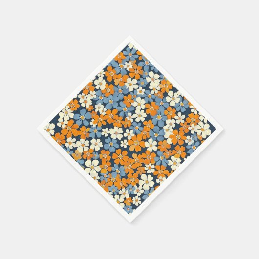 Ditsy Blume Pattern Serviette (Ecke)