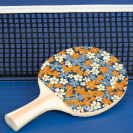 Ditsy Blume Pattern Tischtennis Schläger