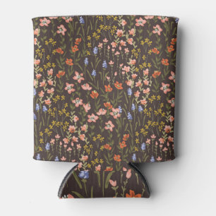 Ditsy-Blume: Vintages Mille-Fleur-Muster Dosenkühler