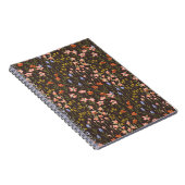 Ditsy-Blume: Vintages Mille-Fleur-Muster Notizblock (Rechte Seite)