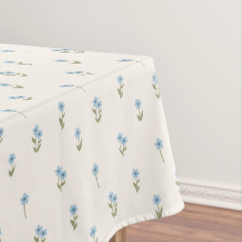 Ditsy-Blumen-Cottagecore-Boho-Wildflower-Blau Tischdecke