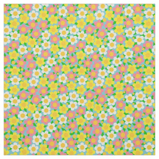 Ditsy Blumengewebe Stoff (Muster)