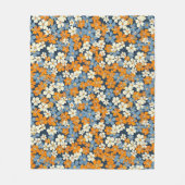 Ditsy-Blumenmuster Fleecedecke (Vorderseite)