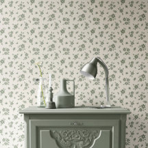 Ditsy-Blumenmuster gedämpft neutrales Cottagecore