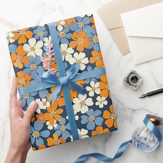 Ditsy-Blumenmuster Geschenkpapier (Schenken)