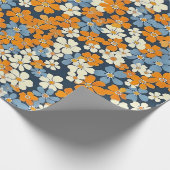 Ditsy-Blumenmuster Geschenkpapier (Ecke)