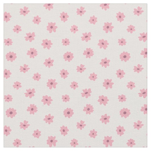 Ditsy-Blumenmuster zart winzig Mädchen Frühling So Stoff (Nahaufnahme)