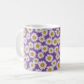 Ditsy daisy Blume Kaffeetasse (Vorderseite Links)