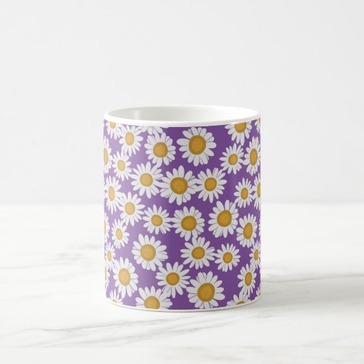 Ditsy daisy Blume Kaffeetasse (Mittel)