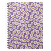 Ditsy daisy Blume Notizblock (Vorderseite)