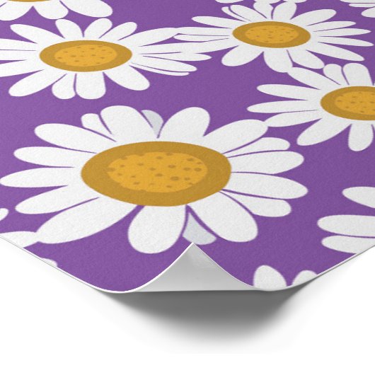 Ditsy daisy Blume Poster (Ecke)