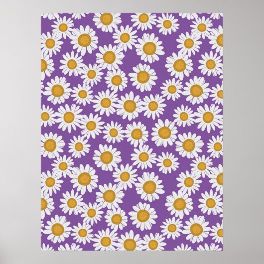 Ditsy daisy Blume Poster (Vorne)