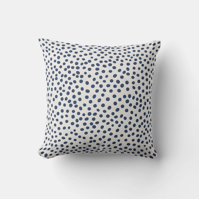 Ditsy Dots Throw Kissen (Vorderseite)