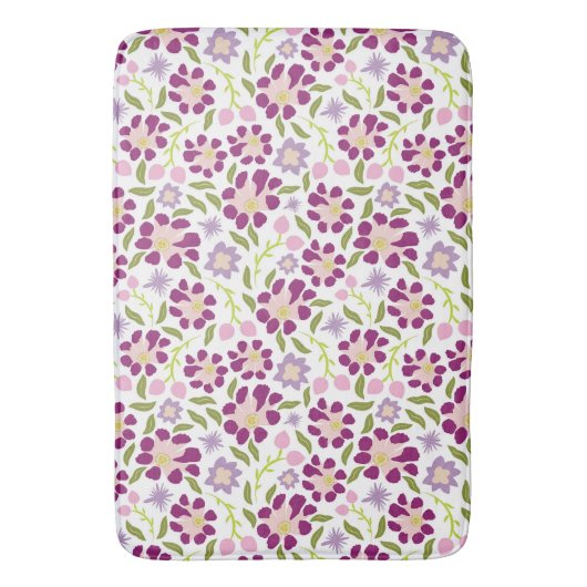 Ditsy floral badematte (Vorderseite Vertikal)