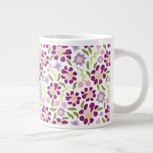 Ditsy floral Jumbo-Tasse (Rechts)