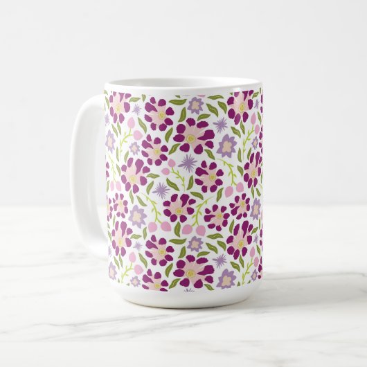 Ditsy floral kaffeetasse (Vorderseite Links)