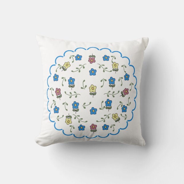 Ditsy Floral Pillow Kissen (Vorderseite)
