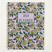Ditsy Floral Pink Muster Plane Planer (Vorderseite)