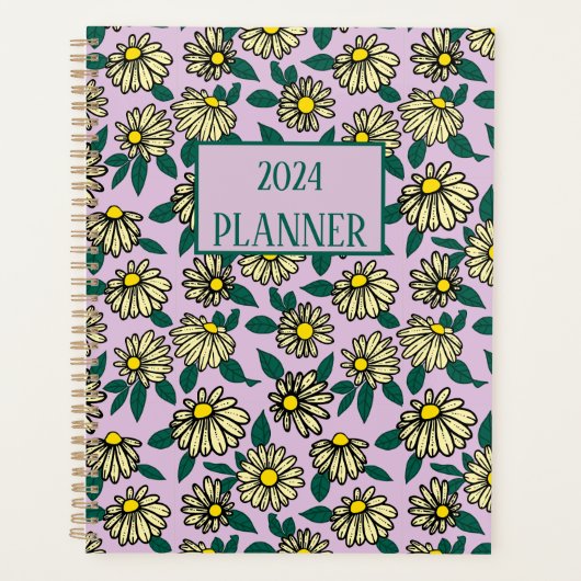 Ditsy Floral Pink Muster Plane Planer (Vorderseite)