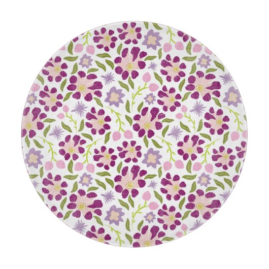 Ditsy floral schneidebrett (Vorderseite)