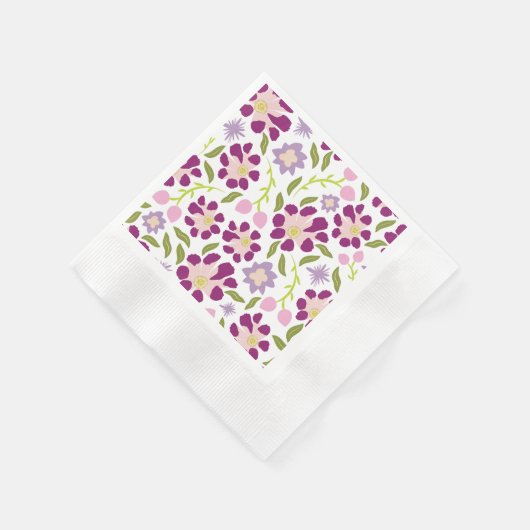 Ditsy floral serviette (Ecke)