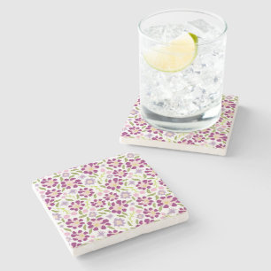 Ditsy floral steinuntersetzer