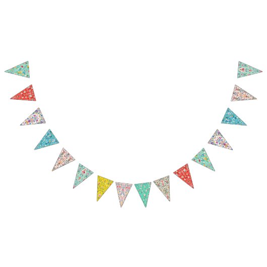 Ditsy Floral Summer Wimpelkette (Alle)