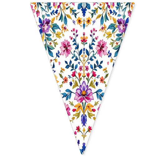 Ditsy Floral Summer Wimpelkette (Dritte Fahne)