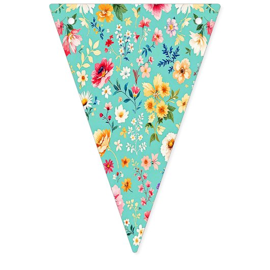 Ditsy Floral Summer Wimpelkette (Erste Fahne)