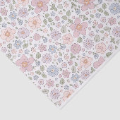 Ditsy Floral Tissue - Elegantes Geschenkpapier Seidenpapier (Ausschnitt)