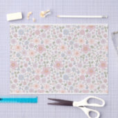 Ditsy Floral Tissue - Elegantes Geschenkpapier Seidenpapier (Handwerk)
