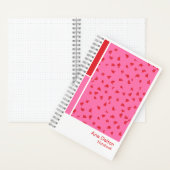 Ditsy Floral Vertical Palette Notebook Notizblock (Innen)