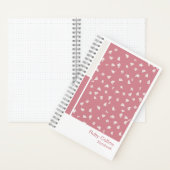 Ditsy Floral Vertical Palette Notebook Notizblock (Innen)