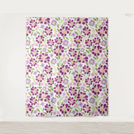 Ditsy floral wandteppich