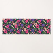 Ditsy Floral Yoga Mat | Stylish Pilates Mat Yogamatte (Vorderseite (Horizontal))