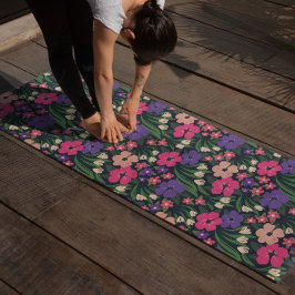 Ditsy Floral Yoga Mat | Stylish Pilates Mat Yogamatte