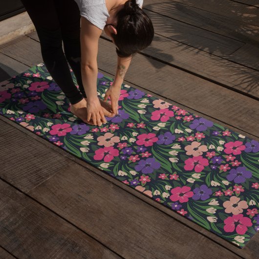 Ditsy Floral Yoga Mat | Stylish Pilates Mat Yogamatte