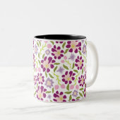 Ditsy floral zweifarbige tasse (VorderseiteRechts)