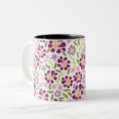 Ditsy floral zweifarbige tasse (Vorderseite Links)