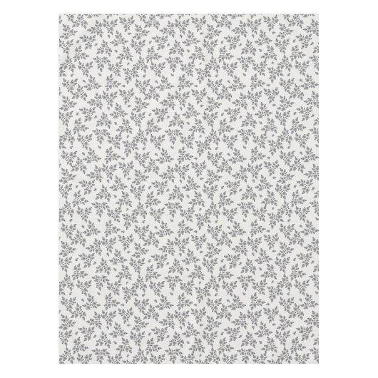 Ditsy Florals in Grey Tischdecke (Vorderseite)