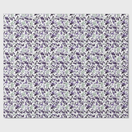 Ditsy fruits - Berries Geschenkpapier (Flach)