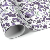 Ditsy fruits - Berries Geschenkpapier (Rolleneckpunkt)