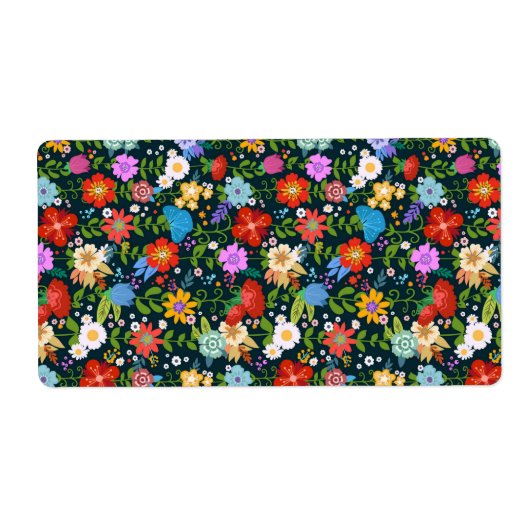 Ditsy-nahtlose Blume Muster-13554 (Vorne)