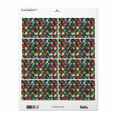 Ditsy-nahtlose Blume Muster-13554 (Vorne)