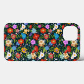 Ditsy-nahtlose Blume Muster-13554 Case-Mate iPhone Hülle (Rückseite (Horizontal))