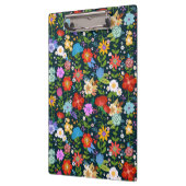 Ditsy-nahtlose Blume Muster-13554 Klemmbrett (Links)