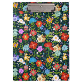 Ditsy-nahtlose Blume Muster-13554 Klemmbrett (Vorderseite)